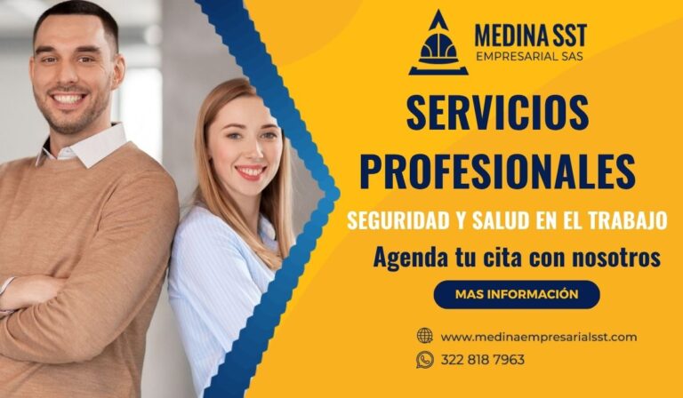 Servicios profesionales SST para empresas en Colombia – Cumpla la normatividad y proteja a su equipo. Solicite su cotización ahora.