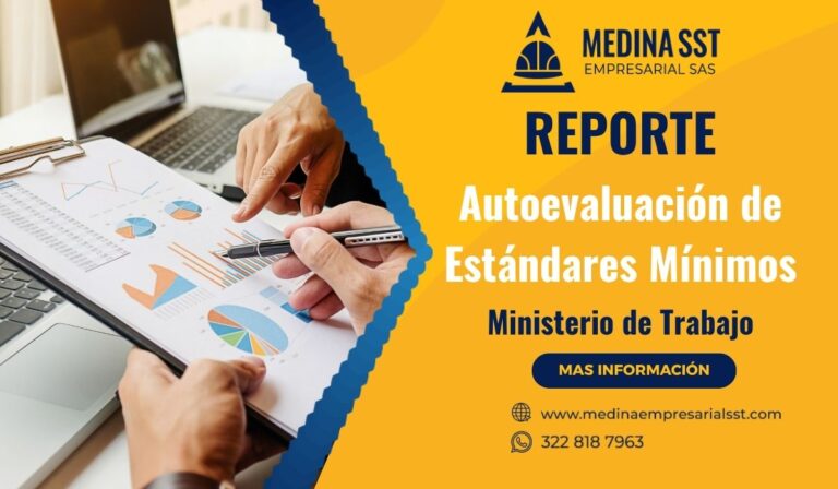 Realiza tu autorreporte de estándares mínimos SG-SST y cumple la normatividad en seguridad y salud en el trabajo.