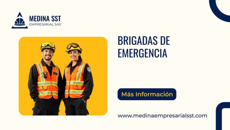 Capacitación y formación de brigada de emergencia para la prevención y respuesta ante situaciones de riesgo en empresas.