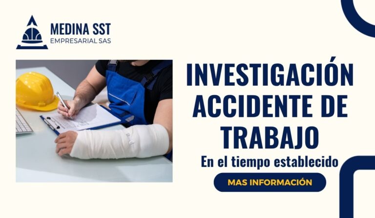 "Reporta y gestiona cualquier accidente de trabajo con nuestro equipo experto en seguridad y salud laboral.