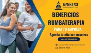 Beneficios de la rumbaterapia para empresas – mejora el bienestar laboral y aumenta la productividad. ¡Agenda tu sesión ahora!