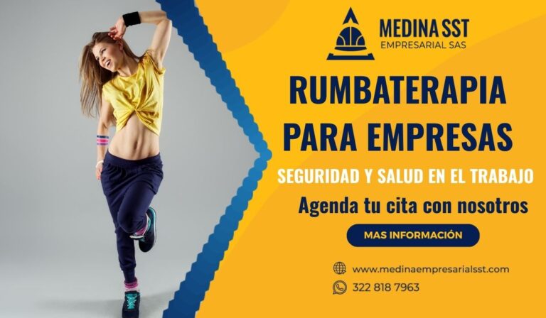 Personas disfrutando una sesión de rumbaterapia empresarial en Bogotá para mejorar el clima laboral y la integración de equipos.