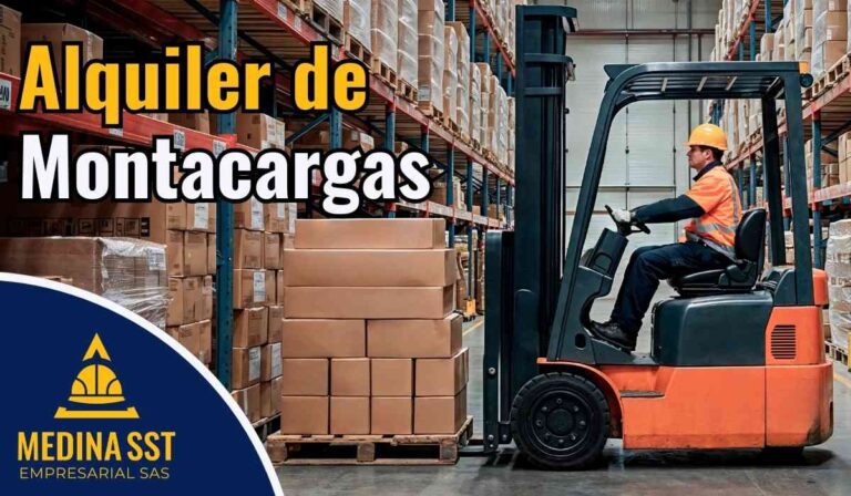 Alquiler de montacargas en Bogotá con operador certificado para bodegas y logística industrial