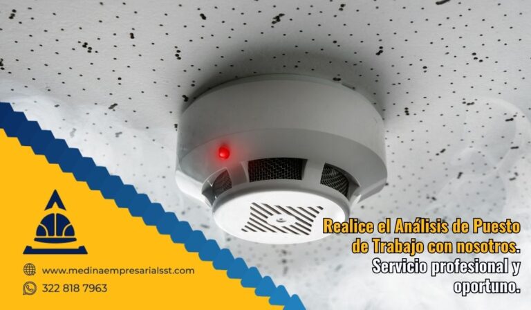 Inspección evaluación técnica de la ubicación y cobertura de los detectores conforme a la norma NFPA 72 para sensores de calor en pared.