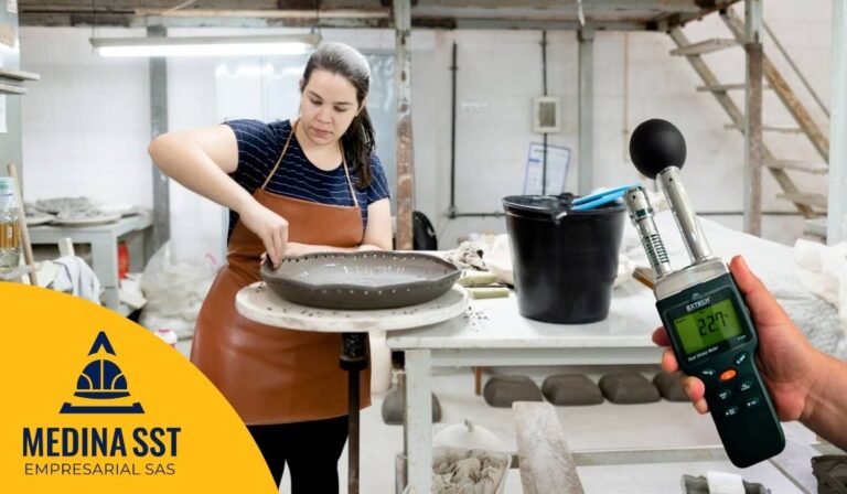 Guía de Mediciones Ambientales de Estrés Térmico en Industria Cerámica durante el mantenimiento preventivo de hornos.