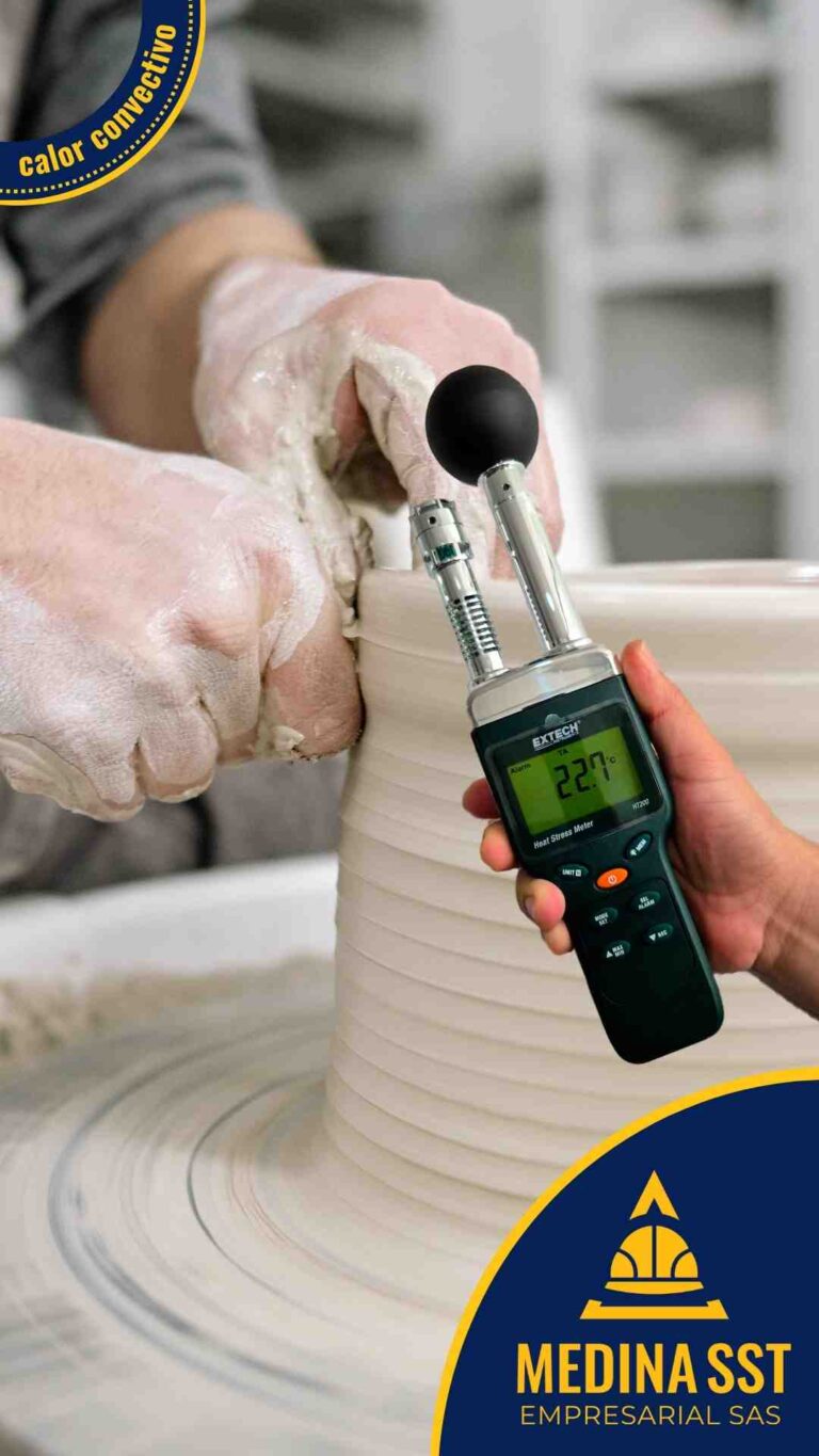 Guía de Mediciones Ambientales de Estrés Térmico en Industria Cerámica en el área de clasificación y empaque final.