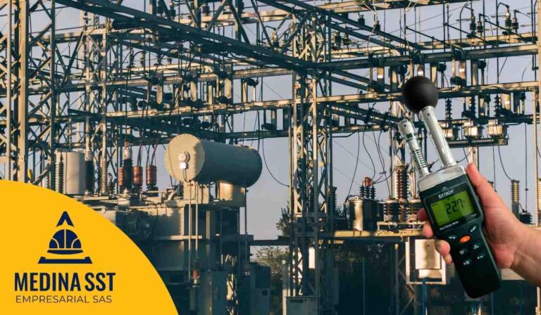 Evaluación de carga térmica mediante la Guía de Mediciones Ambientales de Estrés Térmico en Generación Eléctrica (SST) en trabajadores con trajes ignífugos.