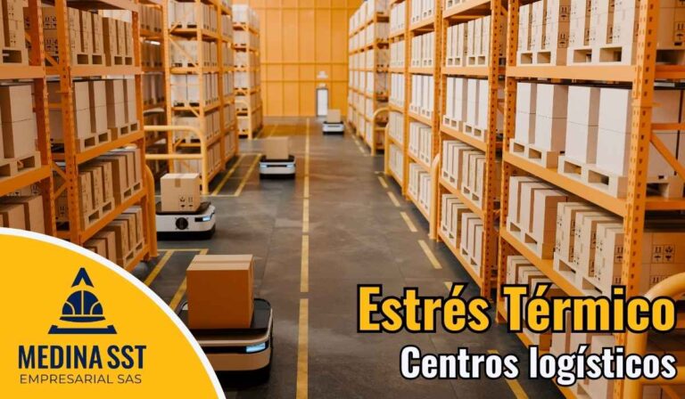 Medición técnica de estrés térmico con monitor WBGT en centros logísticos y bodegas