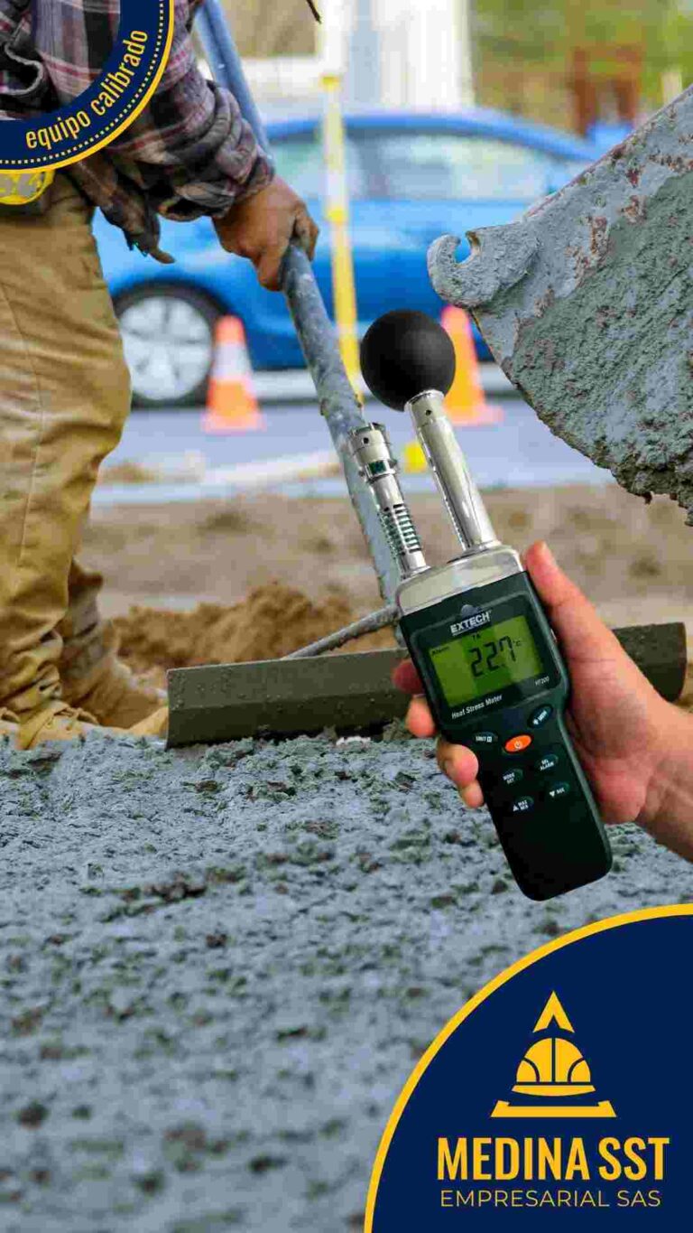 Guía de Mediciones Ambientales de Estrés Térmico en Industria Cementera aplicada en áreas de empaque y cargue de camiones.