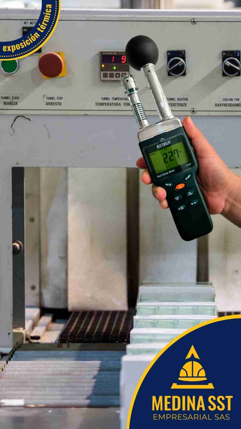 Evaluación de la Guía de Mediciones Ambientales de Estrés Térmico en Impresión industrial (SST) en áreas de laminación y acabados técnicos.