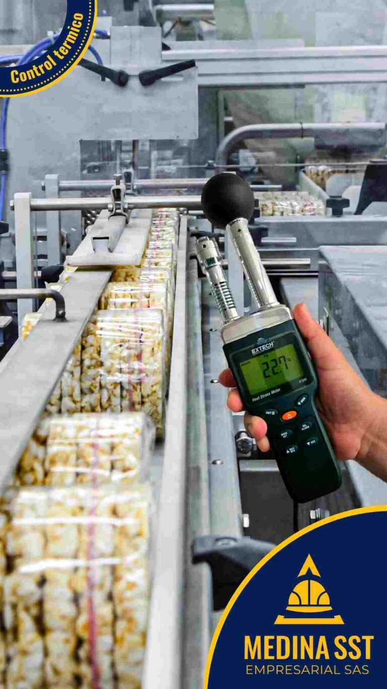 Guía de Mediciones Ambientales de Estrés Térmico en Industria de Alimentos en áreas de hornos y panadería industrial.