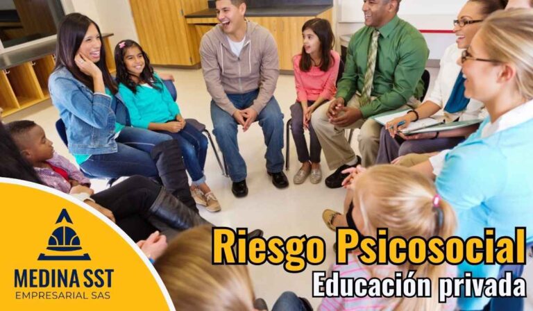 Protocolos de intervención para el riesgo psicosocial y salud mental en docentes de colegios privados.