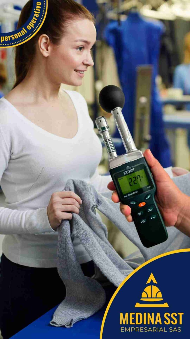 Guía de Mediciones Ambientales de Estrés Térmico en Industria Textil aplicada en áreas de tintorería y acabado de telas.