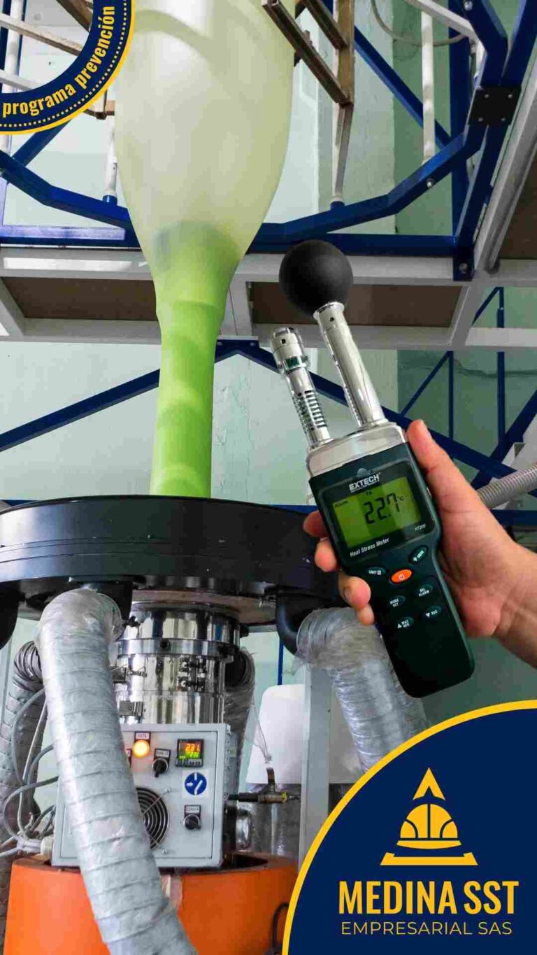 Evaluación de estrés térmico en plantas de extrusión de plástico y polímeros