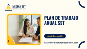 Plan de trabajo anual SST, imagen destacada con el título del artículo